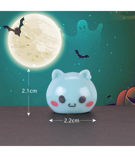 Cute Blue Bat New For Halloween Micro Landscape Miniature Craft Supplies Clearance