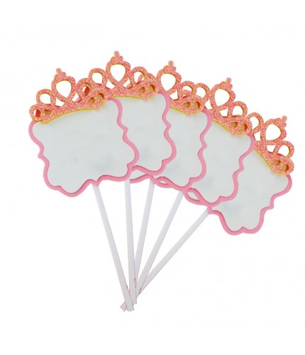 Pink - Blank Cake Topper