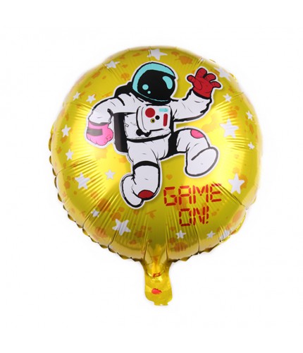 Gold Spaceman Foil Balloon