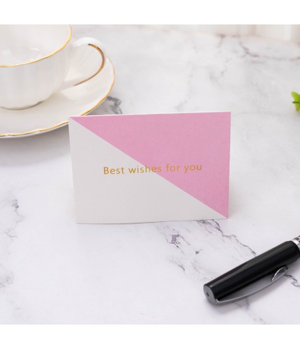 Best Wishes Single Card Greeting Card