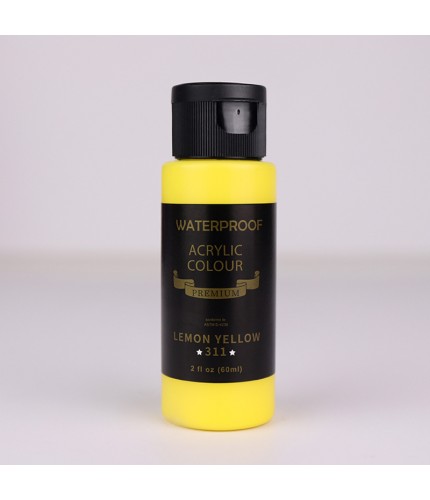 Lemon Yellow 60Ml Acrylic Paint Clearance