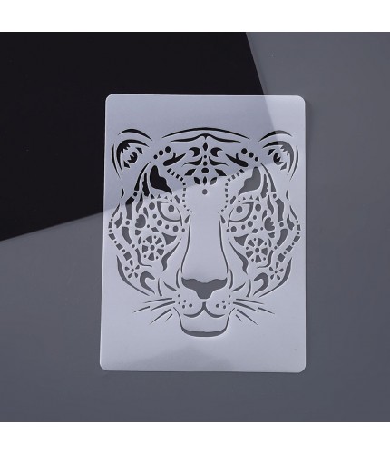 1 Tiger Stencil Template
