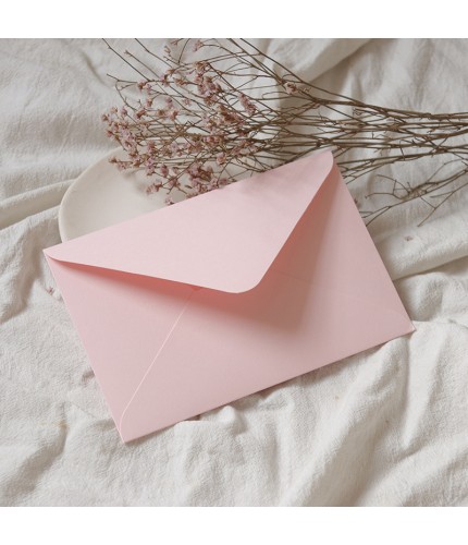 Pink Envelope Blank Without Words Envelope