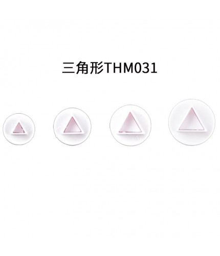 Triangle Thm031 Simple Geometric Figures Pressing Biscuit Mold Clearance