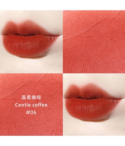 No. 6 Gentle Coffee Air Matte Lip Glaze