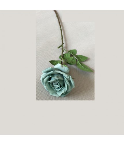 European-Style Light Green Single Rose Clearance