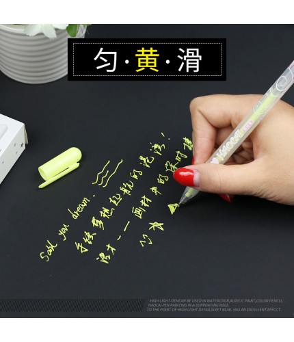 Refill 08Mm Yellow Highlighter Fine Pen Clearance