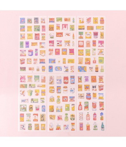 Sub - Snack Sticker Sheet