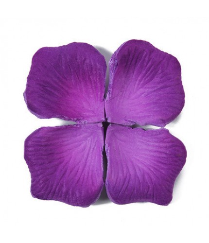 17# Gradient Purple Artificiail Woven Petals