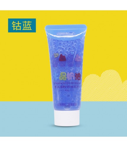 Cobalt Blue Artificial Cream Gum Jelly Glue