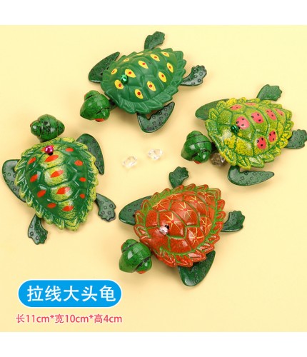 Pull Line Turtle Elastic Kids Toys