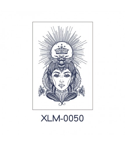 Pattern Xlm - 0050 110X160 Temporary Tattoo Sheet Clearance