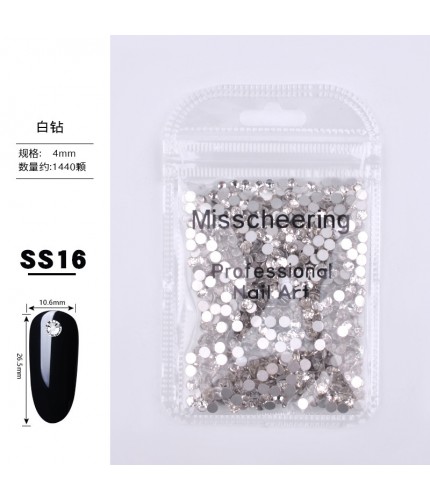 Ss16 White Diamond (4.0) 1440 Nail Art Clearance