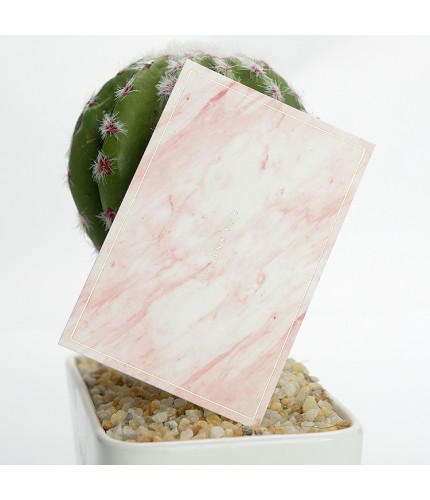 Pink Greeting Card
