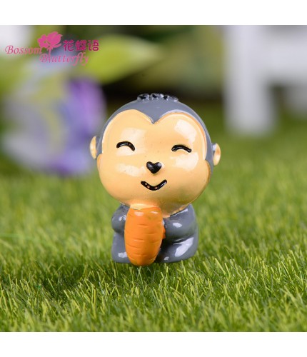 Monkey Micro Landscape Miniature Craft Supplies Clearance