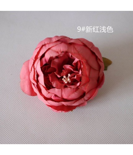 9# New Red Artificial Peony Head Clearance