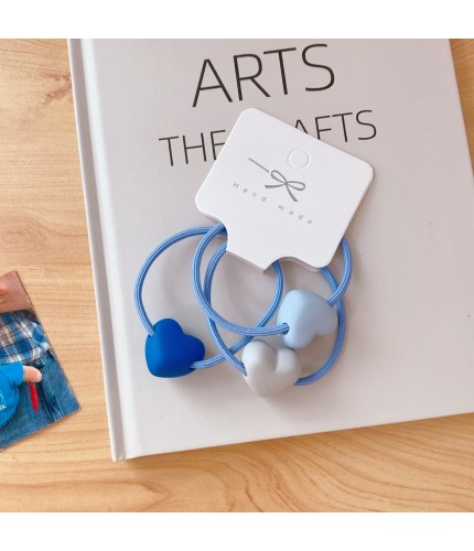 4# Blue Love Hair Accessories Clearance