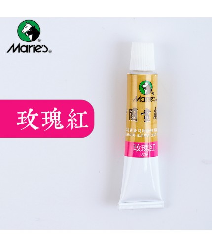- 336 Rose Red Maries Classic Chinese Painting Pigment 12Ml