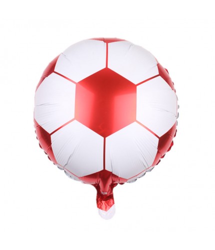 Football Red Foil Balloon