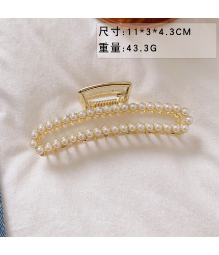 21# Extra Large Pearl Square Hair Accessories Clearance