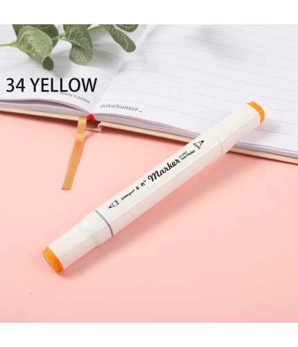34 Yellow Double Sided Marker