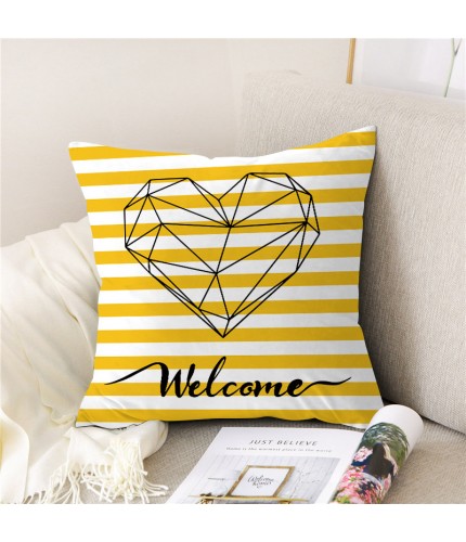 Tm001-14 (My Heart Is Eternal)40 x 40Cm (A Single Pillowcase Does Not Contain A Core) Cushion Cover Clearance