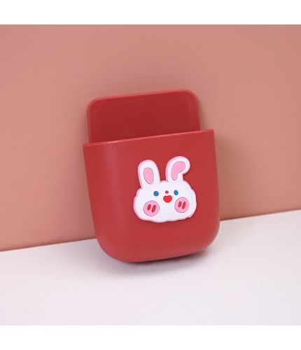 Red Bunny Wall Mount Storage