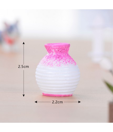 Pink Micro Landscape Miniature Craft Supplies