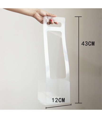Transparent Carrying Box 43X12 Gift Bag Clearance