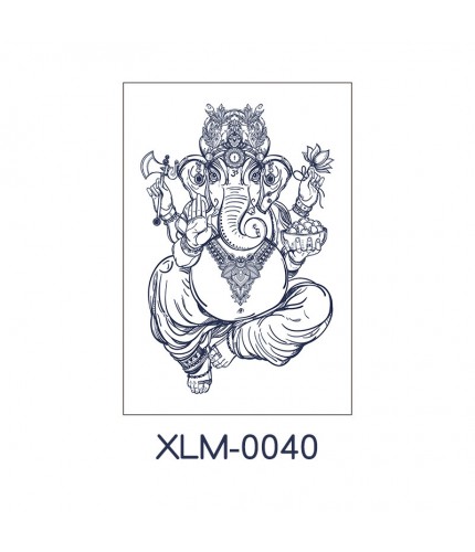 Pattern Xlm - 0040 110X160 Temporary Tattoo Sheet Clearance