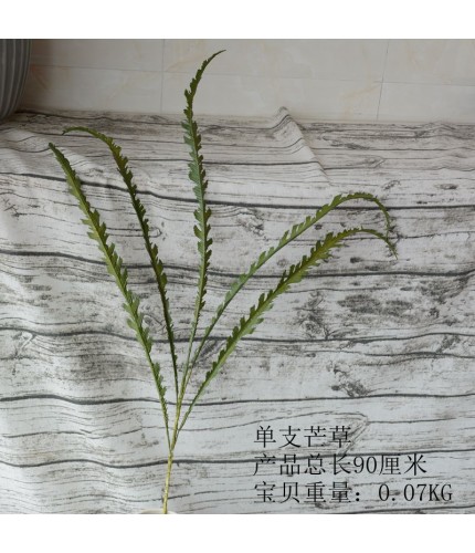 Single Miscanthus Artificial Flower