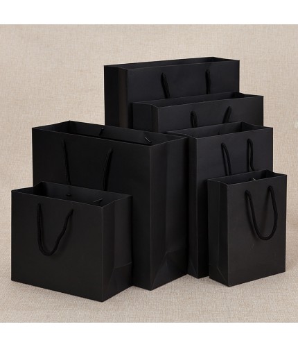 Black Cards Vertical 6 28X10X33 Gift Bag