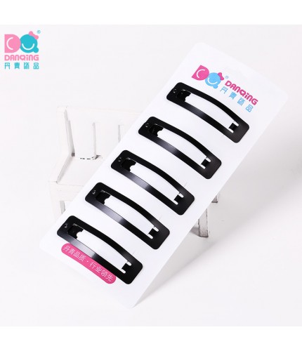 5 pcs 6Cm Square Classic Style Hair Clip