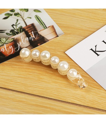 10.5Cm Pearl Gripping Clip Kstyle Hair Grip Clearance