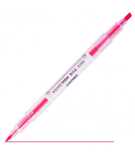 Refill Redtip Shape Double Flourescent Marker Clearance