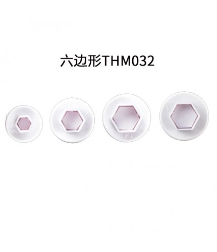 Hexagon Thm032 Simple Geometric Figures Pressing Biscuit Mold