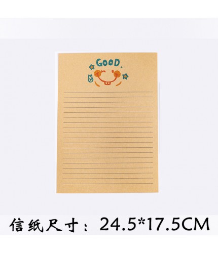 Cowhidestick 1 Letter Paper Greeting Note Paper