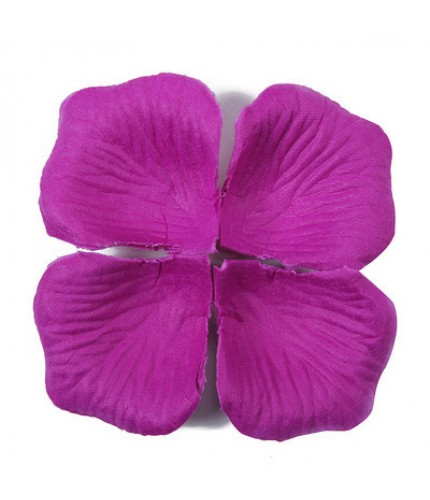 09# Dark Purple Artificiail Woven Petals