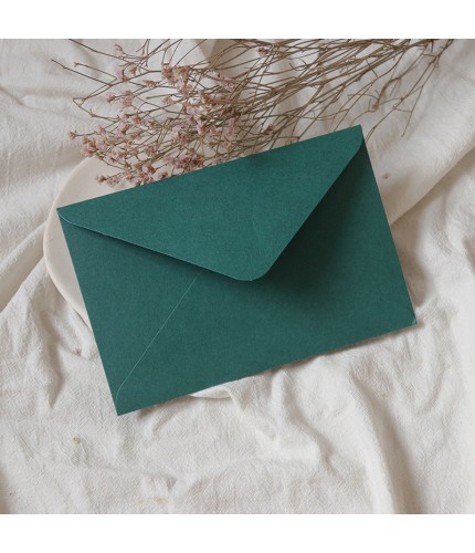 Green Envelope Blank Without Words Envelope