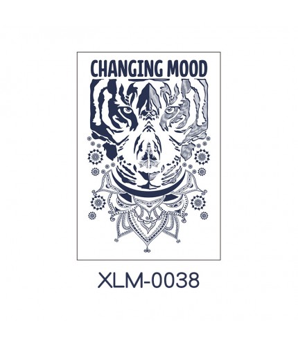 Pattern Xlm - 0038 110X160 Temporary Tattoo Sheet Clearance