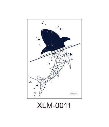Pattern Xlm - 0011 110X160 Temporary Tattoo Sheet Clearance