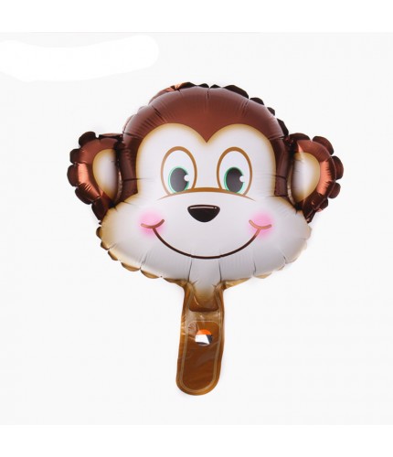 Monkey Head Foil Balloon