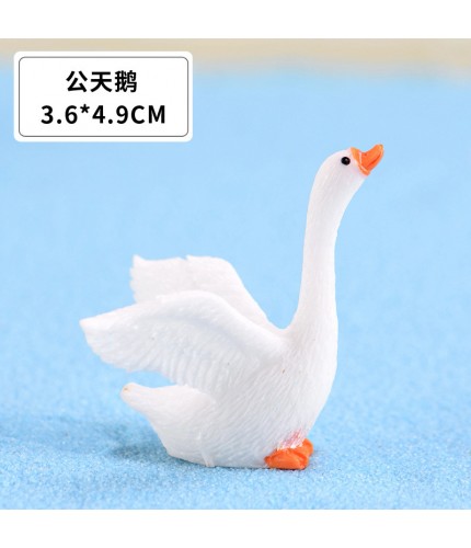 Beautiful Swan No 1 Micro Landscape Miniature Craft Supplies