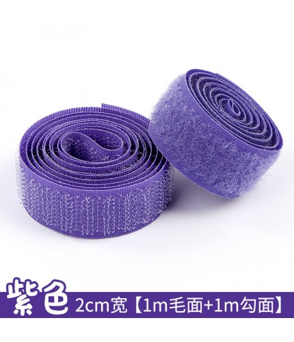Without Adhesive Purple Velcro Roll
