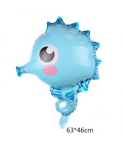 Seahorse Foil Balloon