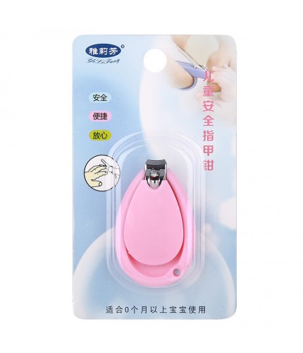 Pink Round Nail Clippers Baby Nail Clippers