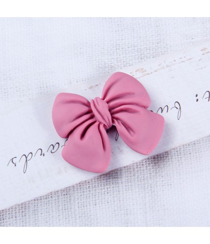 3# Raspberry Bow Resin Miniature Craft Supplies