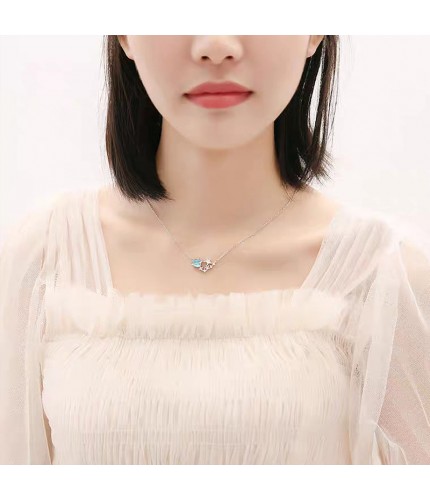 1118# Blue Planet Kstyle Necklace Clearance