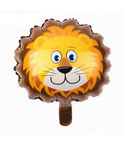 Lion Head Foil Balloon