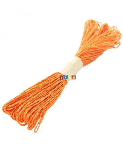 Paper Rope-Orange 30M Paper Rope Crafts